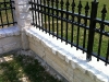 custom-aluminum-knee-wall-fence-us-fence-and-gate